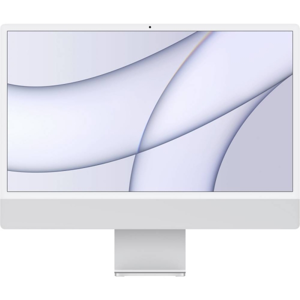 Apple iMac 24" M1 (MJ 2021 8/256 8C-CPU/8C-GPU MGPC3D/A) Silber